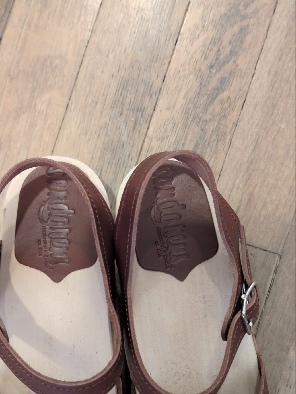 Sandgrens Low Heel Mary Jane Clog 39 - Picture 3 of 7